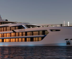 Khởi động du thuyền AZURA CRUISE | Trang bị động cơ BAUDOUIN 6M33C750-18 | trên vịnh Hạ Long