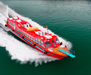 Chạy thử tải tàu cao tốc Minh Châu 999 | Trang bị động cơ BAUDOUIN: 6M33C750-18