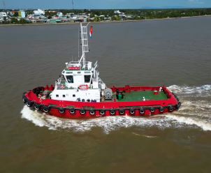 Khởi động tàu lai dắt Chu Lai Port 02 | Trang bị động cơ WEICHAI: XCW6200ZC-10