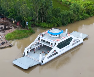 Chạy thử tải phà chở khách Bay View Cát Bà 01 | Trang bị động cơ WEICHAI: WP13C500-18